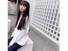 【田部井指名限定】カット+地毛風縮毛矯正+最高級TR+前処理TR付き