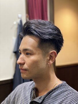 アントレース 東池袋店(UNTRACE) ビジネス七三フェード　メンズ/バーバー/理容室