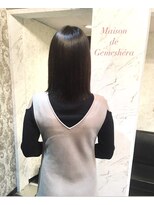 メゾン ドゥ ジェメシェラ(Maison de gemeshe'ra)&nbsp;丸くないヘイリーmidi パツっと感が可愛い