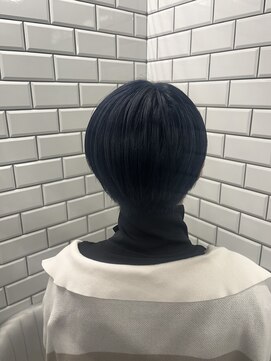 ネウィ 所沢(newi) ショートボブ×ブルーブラック
