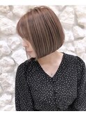 【Moana Lua】#ボブ#ベージュ#髪質改善#20代30代40代50代