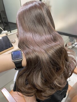 ミリー 梅田店(milly) 艶髪◎ミルクティーベージュ