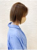 【morio】札幌ボブ　ぱつっと切りっぱなしボブ