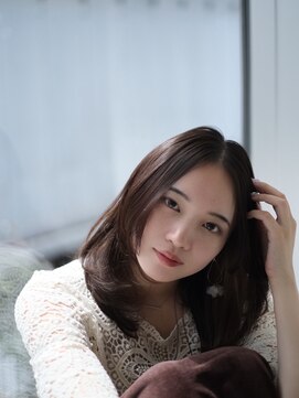 エアー 銀座(air) レイヤーカット／ナチュラル／モテ髪/銀座/ロングレイヤー