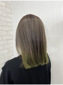 エンド黄緑