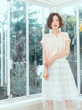 カバーヘア ブリス 川口(COVER HAIR bliss) 乾かすだけくせ毛風ゆるカール抜け感ボブディtk3川口