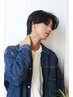 メンズカットの達人によるデザインカット＋ワンメイクヘアカラー