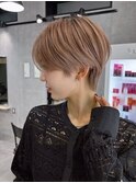 30代40代大人女性/前髪ありショートボブ/ショートヘア/髪質改善
