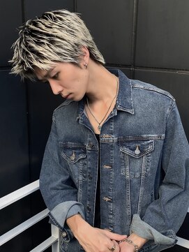 シオ ヘアー デザイン(Sio. hair design) アップバングショート ハイトーン