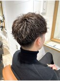 ツイストスパイラル/マッシュショート