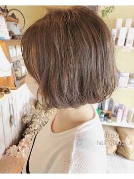 フィラート(filato) ゆるふわニュアンスパーマボブ