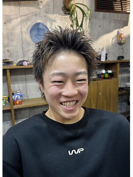 メゾンフォーメン TorRoad店(Maison for men) スパイキーショート/スパイキーウルフ/無造作ショート