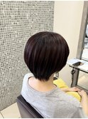 【ショート×ダークラベンダー】stylistすずか