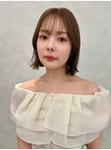 レイヤー/ネビージュ/韓国ヘア/イメチェン/縮毛矯正/中野/