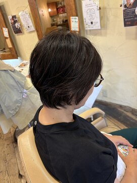 ヘアーサロン ビンブンバン(hair salon bim bum bam) 丸みショートスタイル
