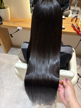 髪質改善ストレート×トリートメント