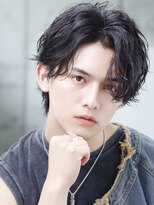 リップス 表参道店(LIPPS)&nbsp;耳掛け2ブロックセンターパート【ツイストシャドウパーマ】