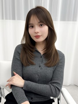 アマトウキョウスマートサロン(AMA TOKYO×Smart Salon) くびれレイヤー/顔まわりカット/レイヤーカット/小顔ヘア