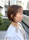 レイヤーボブミニボブ大人ボブ顔まわり