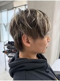 Men'sハイライトスタイル【中野美容室/新中野】