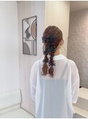 お呼ばれヘアセット 188