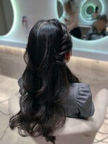 クラン 北新地店(Clan) ねじりハーフツイン/北新地ヘアセット