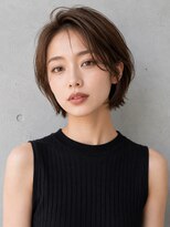 スリーランドメゾン 鶴見区横堤(THREELAND maison)&nbsp;ダークパープル/ナチュラルショート/夏のヘアアレンジ/鶴見横堤
