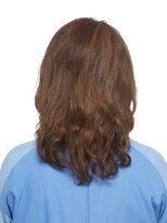 えがお美容室 ふんわりパーマで優しく大人なミディアムヘア