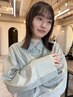 【☆Terrace平日期間限定☆】カット+透明感カラー¥12500→6900