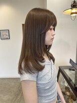 エテ(ete)&nbsp;ブリーチなしダブルカラーでつくる柔らかベージュ◯
