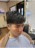 ツーブロショート☆