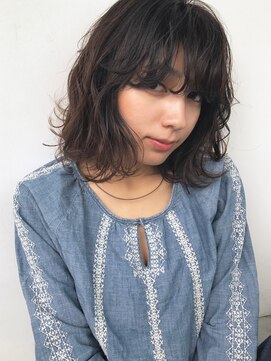 コス(kos) コスメパーマで柔らかいくせ毛風の質感に