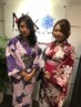 【花火大会限定クーポン】浴衣着付け＆ヘアセット￥５５００