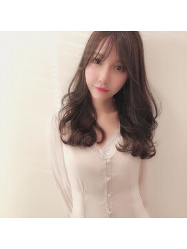 シエナ(CIENA) 【CIENA】シースルーバングのフェードピンク＠酒井