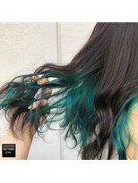 ヘアメイクミワ(HAIR+MAKE MIWA) chocomint section color