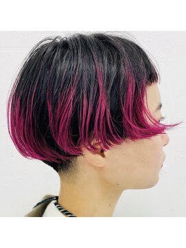 クク(QUQU) ピンクパープルボブ