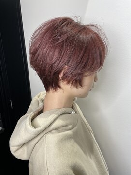 サロンドミルク 溝の口店(salon de MiLK) 骨格矯正カットでシルエットが美しく見えるショートヘア