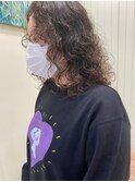 《大宮》くせ毛を生かしたパーマスタイル