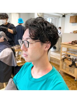 ラナ 渋谷(Lana) 【Chill】外国人風サイドグラデーションスリークショート渋谷◎