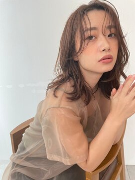 リトル 柏(little) 大人かわいいフェザーバングミディ