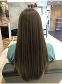 艶髪ロングマットシルバー