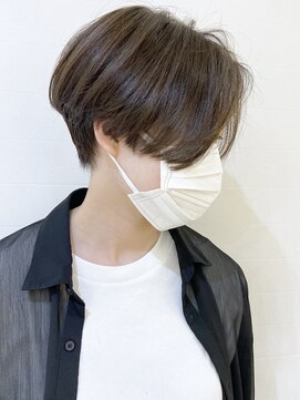 モリオフロムロンドン 松戸店(Morio from London) 【松戸 ムラマツ】前髪なし 大人ツーブロック オリーブ