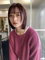 カルテ(QUARTE)&nbsp;ミディアムレイヤー × 深めロゼピンク