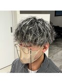 ツイストスパイラル×ホワイトフルメッシュ