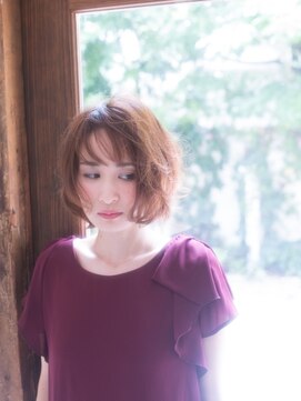 グリーンルーム(GREENROOM) セミウェット感ボブ/グリーンルーム 新丸子 髪質改善 ヘッドスパ