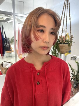 ヘン(hen) 【心斎橋hen】顔周りカット　ハイトーン　ハイライト