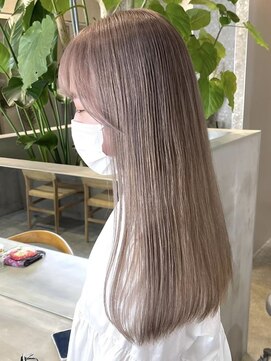 サンクプロジェクト(cinq PROJECT) ミルクティーベージュダブルカラーインナーカラーケアブリーチ