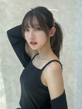 マウル 栄(MAEUL) レイヤーカット　韓国ヘア