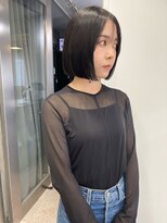 ランドリー(Laundry) 【monotone black / mini bob】