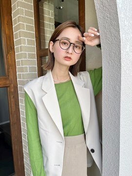 ノイ(neu) 切りっぱなしツヤボブ